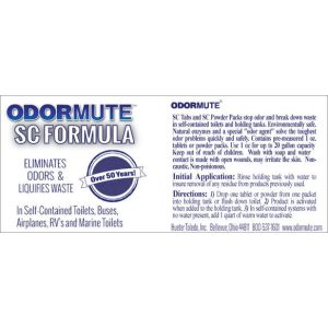 Odormute™ SC Formula / Enzimkészítmény Mobil WC-khez