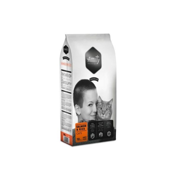 Amity Premium Cats Salmon 10 kg Lazac-rizs macskatáp