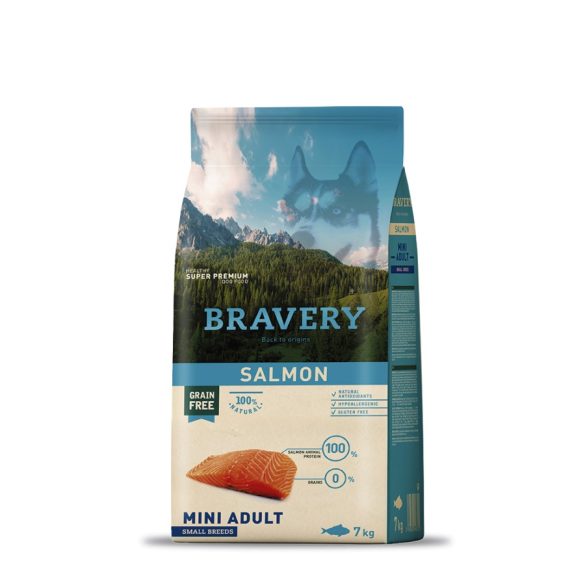 Bravery Dog ADULT MINI salmon 2 kg