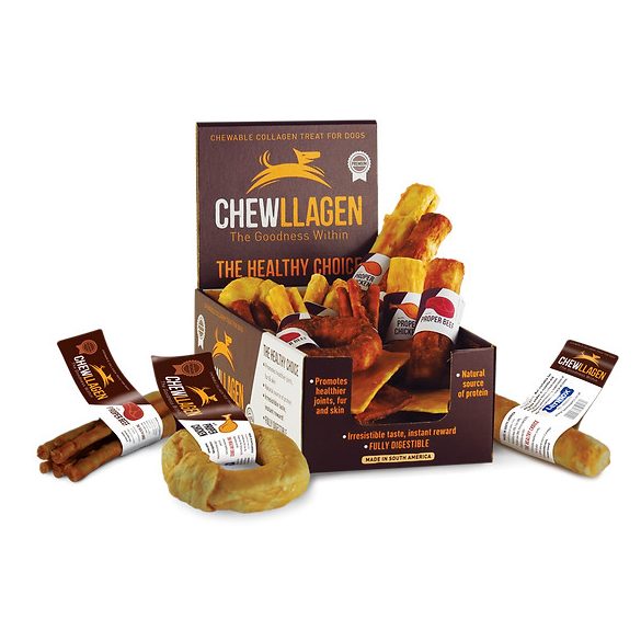 Chewllagen marhás kollagén rúd L