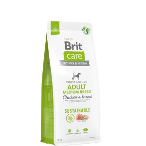 Brit Care ADULT - Medium breed Chicken & Insect 3 kg