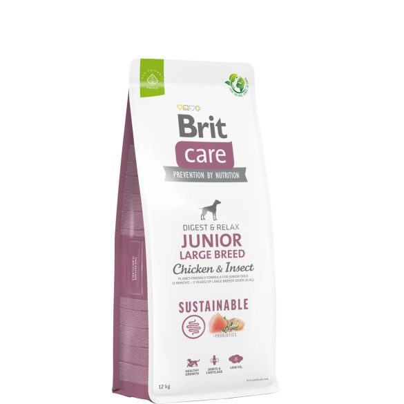 Brit Care JUNIOR - Large breed Chicken & Insect 3 kg