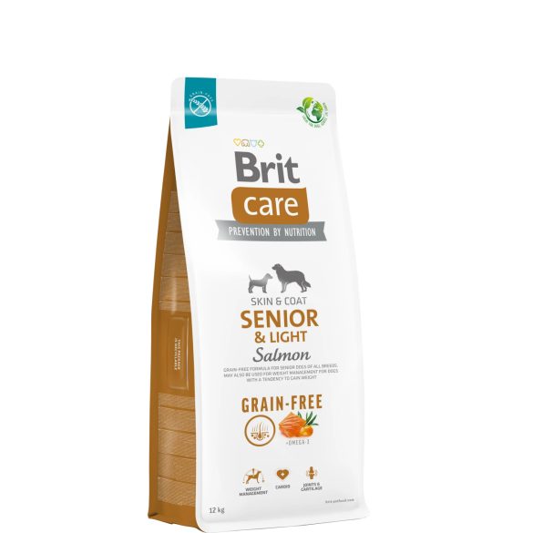 Brit Care Senior & Light Salmon & Potato Grain-Free 12 kg