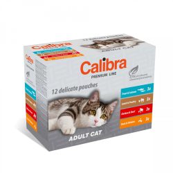 Calibra Cat Premium Adult Pouches Multipack 12x100g