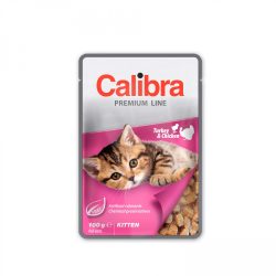 Calibra Cat Premium Kitten Turkey & Chicken100g