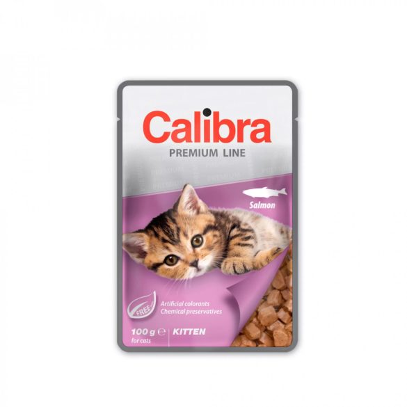 Calibra Cat Premium Kitten Salmon 100g