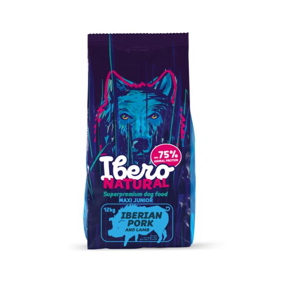 Ibero NATURAL dog MAXI JUNIOR 12 kg