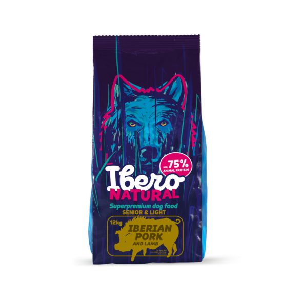 Ibero NATURAL dog SENIOR/LIGHT 12 kg