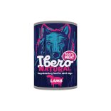 Ibero Natural konzerv felnőtt kutyáknak 100% hús báránnyal 400 g