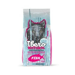 Ibero Hidegen sajtolt kutyatáp adult FISH Medium 12 kg