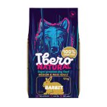 Ibero Natural Gabonamentes  kutyatáp nyúlhússal 12 kg