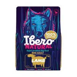  Ibero Natural Gabonamentes kutyatáp bárányhússal Mini 2 kg