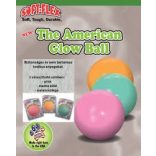 Soft-Flex American Glow Ball - Világító labda 9 cm