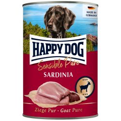 Happy Dog Sardinia Pur - Kecskehúsos konzerv  0,4 kg