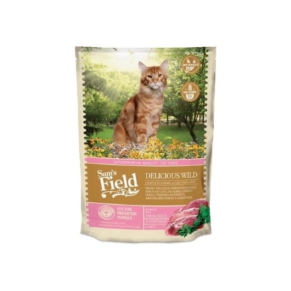 Sam's Field Cat Delicious Wild 0,4 kg