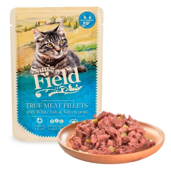 Sam's Field True Meat Fillets - Fish 85g
