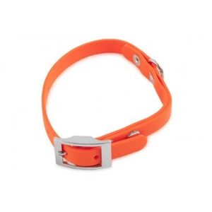 Firedog BioThane nyakörv Basic 13 mm 20-28 cm orange