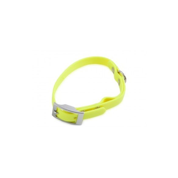 Firedog BioThane nyakörv Basic 13 mm 20-28 cm neon yellow