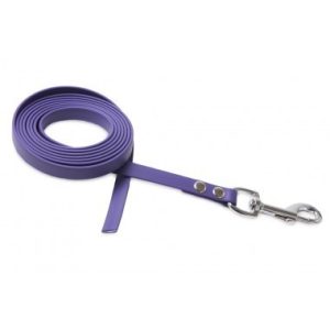 Firedog BioThane póráz 13 mm 1 m fogó nélkül violet