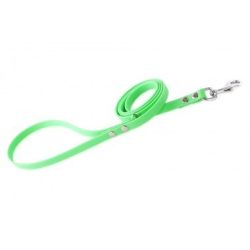   Firedog BioThane póráz 13 mm 1,2 m fogóval & D-ring light green