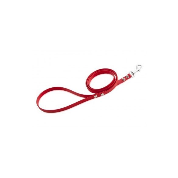 Firedog BioThane póráz 13 mm 1,2 m fogóval red