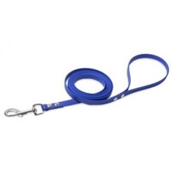 Firedog BioThane póráz 13 mm 2 m fogóval blue