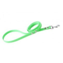 Firedog BioThane póráz 13 mm 2 m fogóval light green