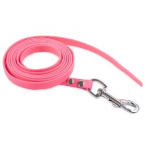 Firedog BioThane póráz 13 mm 2 m fogó nélkül pink