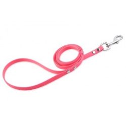 Firedog BioThane póráz 13 mm 2 m fogóval pink
