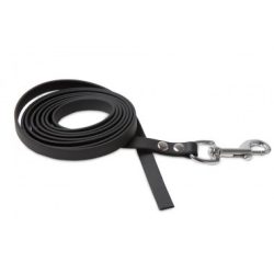 Firedog BioThane póráz 13 mm 3 m fogó nélkül black