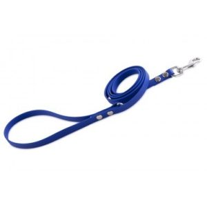 Firedog BioThane póráz 13 mm 3 m fogóval & D-ring blue