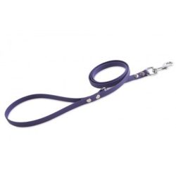 Firedog BioThane póráz 13 mm 3 m fogóval & D-ring violet