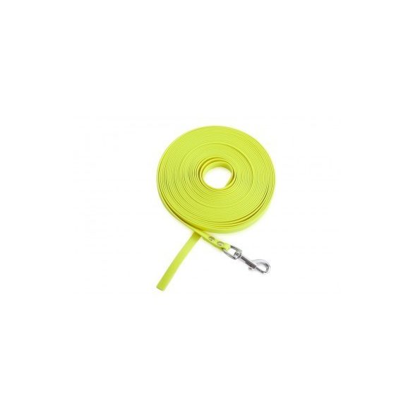 Firedog BioThane Nyomkövető póráz 13 mm 10 m neon yellow