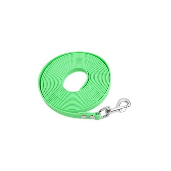 Firedog BioThane Nyomkövető póráz 13 mm 10 m light green