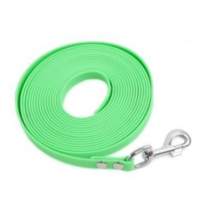 Firedog BioThane Nyomkövető póráz 13 mm 15 m light green