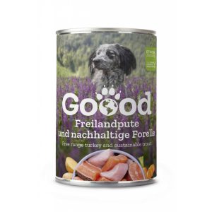Goood Senior Freilandpute & Nachhaltige Forelle - Pulykás Pisztrángos konzerv 400 g