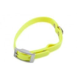 Firedog BioThane nyakörv Basic 19 mm 30-38 cm neon yellow