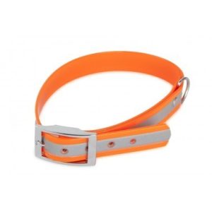 Firedog BioThane nyakörv Basic Fényvisszaverő 19 mm 30-38 cm orange