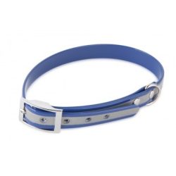   Firedog BioThane nyakörv Basic Fényvisszaverő 19 mm 50-58 cm blue