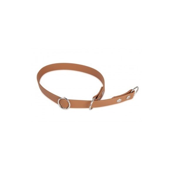 Firedog BioThane nyakörv Sport 19 mm 40 cm light brown