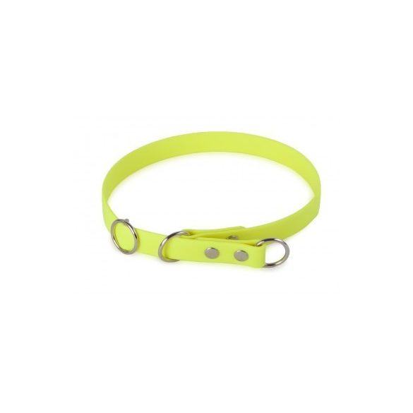 Firedog BioThane nyakörv Sport 19 mm 50 cm neon yellow