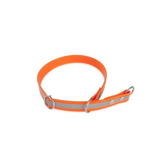 Firedog BioThane nyakörv Sport Fényvisszaverő 19 mm 45 cm orange