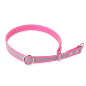 Firedog BioThane nyakörv Sport Fényvisszaverő 19 mm 60 cm pink