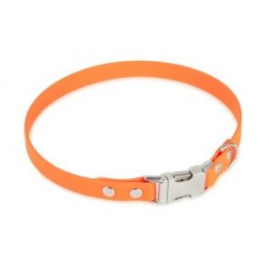 Firedog BioThane nyakörv Clip 19 mm 35 cm orange