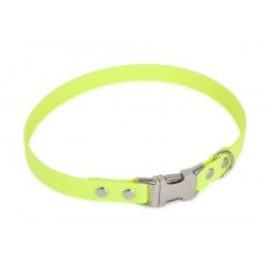 Firedog BioThane nyakörv Clip 19 mm 35 cm neon yellow