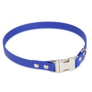 Firedog BioThane nyakörv Clip 19 mm 35 cm blue