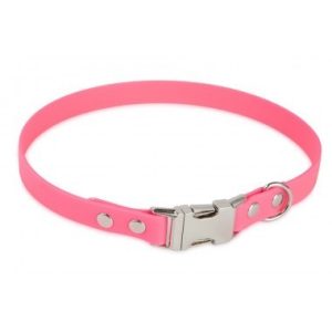 Firedog BioThane nyakörv Clip 19 mm 35 cm pink