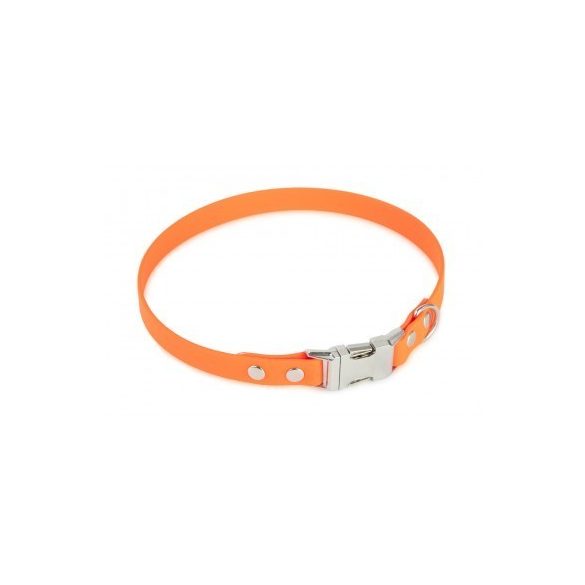 Firedog BioThane nyakörv Clip 19 mm 41 cm orange