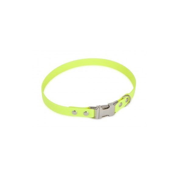 Firedog BioThane nyakörv Clip 19 mm 41 cm neon yellow