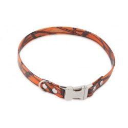 Firedog BioThane nyakörv Clip 19 mm 38 cm camo orange